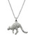 Crystalp Kangaroo with Swarovski Elements