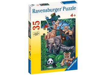 Ravensburger - Animal Kingdom Puzzle 35 pc RB08601-6