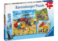  Ravensburger - Giant Vehicles Puzzle 3x49pc RB08012-0