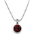 Siam Red Crystalp Kristin Pendant