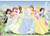 Ravensburger - Disney Princess Gathering Beautiful Princesses Puzzle 2x24pc - RB08872-0 pretty dresses