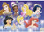 Ravensburger - Disney Princess Gathering Beautiful Princesses Puzzle 2x24pc - RB08872-0 belle tiana aurora Snow whote jasmine cinderella ariel