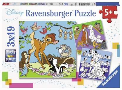 Ravensburger - Disney Friends 3 Puzzle 3x49pc RB08043-4