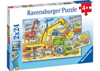  Ravensburger - Hard At Work Puzzle 2x24 pc RB07800-4