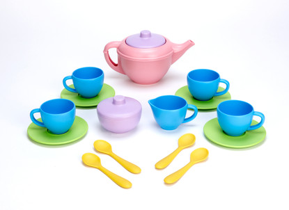 Green Toys - Tea Set 15Pc  Kiozwi.com.au