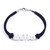 Dr Who Whovian Bracelet with blue leather cord