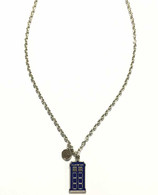 Dr Who Tardis Pendant Necklace