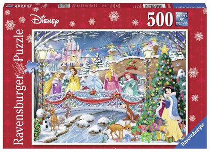 Ravensburger - Disney Princess Christmas Puzzle 500pc RB14778-6