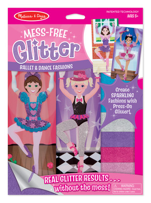 Melissa & Doug Mess- Free Glitter - Ballet & Dance Fashions MND9513 kiozwi.com.au