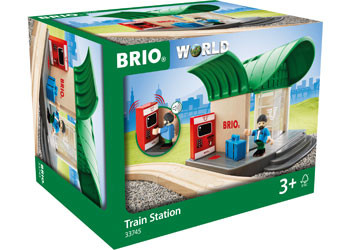 BRIO Destination - Train Station, 4 pieces BRI33745