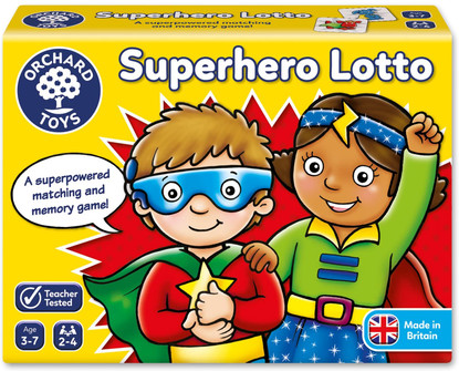 Orchard Game - Superhero Lotto OC065N box