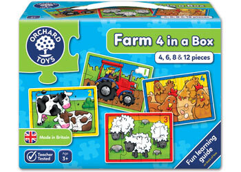 Orchard Jigsaw - Farm Four In A Box OC209 box