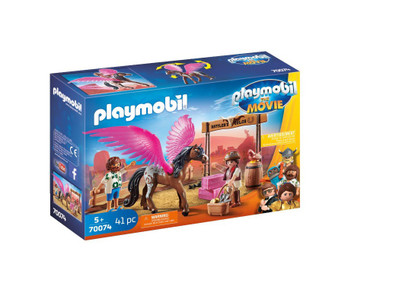 Playmobil - The Movie Marla & Del with Flying Pegasus PMB70074