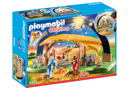 Playmobil - Illuminating Nativity Manger Box