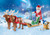 Playmobil - Santa's Sleigh with Reindeer PMB9496 1