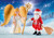 Playmobil - Santa and Christmas Angel PMB9498 Picture