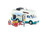 Playmobil - Summer Camper PMB6671 set up