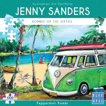 Blue Opal - Peppermint Kombi 1000 piece Jenny Sanders BL02031 Box