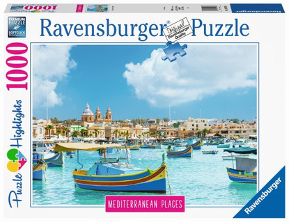 Ravensburger - Mediterranean Malta 1000pc RB14978-0 Box