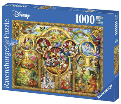 Ravensburger - Disney Best Themes Puzzle 1000pc RB15266-7