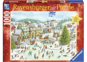 Ravensburger - Playful Christmas Day Puzzle 1000 piece RB15290-2   box