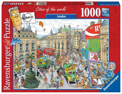 Ravensburger - London Picadilly Circus by Fleroux 1000pc Puzzle RB19213-7