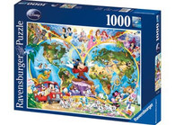 Ravensburger - Disney's World Map Puzzle 1000pc RB15785-3 box