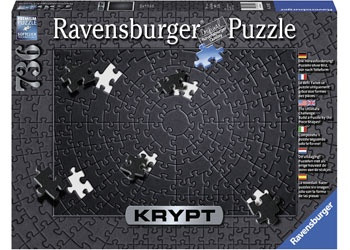 Ravensburger - KRYPT Black Puzzle 736pc RB15260-5 box