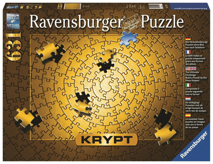 Ravensburger - KRYPT Gold Spiral 654 pc RB15152-3 (Gold) box