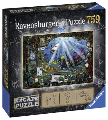 Ravensburger - ESCAPE 4 Submarine Puzzle 759pc RB19959-4