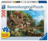 Ravensburger - Cottage on a Lake Large Format Puzzle 300 piece RB13580-6