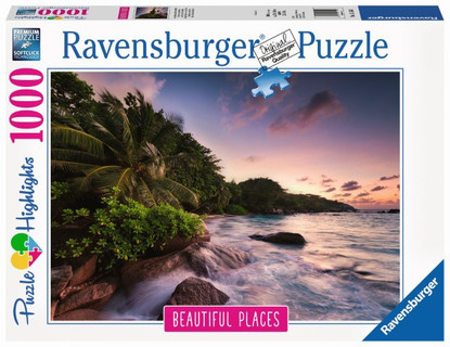 Ravensburger - Praslin Island, Seychelles1000 Piece RB15156-1