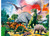 Among the Dinosaurs Puzzle 100pc RB10957-9 jigsaw