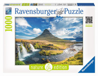 Ravensburger - River Waterfall - Visions of Kirkjufell Puzzle 1000pc Nature edition RB19539-8