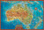 Blue Opal - Down Under Giant Map 300pc BL01880 Jigsaw