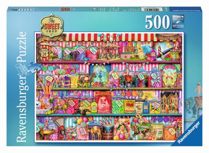 Ravensburger - The Sweet Shop Puzzle 500pc - RB14653-6