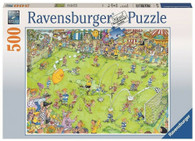 Ravensburger - At the Soccer Match Puzzle 500pc RB14786-1 box