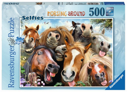 Ravensburger - Horsing Around Puzzle 500pc RB14695-6