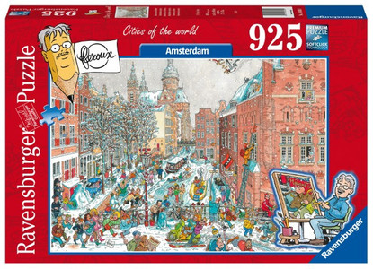 Ravensburger - Amsterdam in Winter Fleroux Cities 925pc RB16430-1