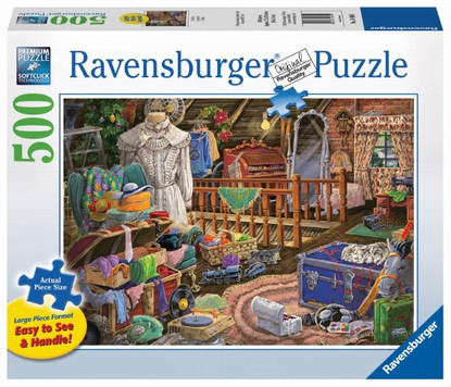 The Attic Puzzle Large Format Puzzle 500 piece RB14869-1