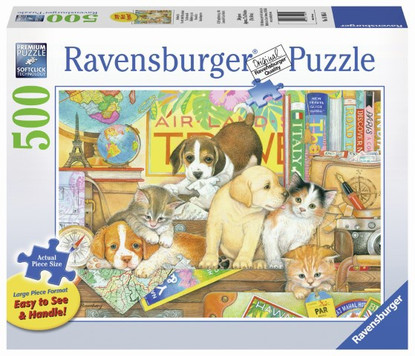 Ravensburger - Pets on Tour Large Format Puzzle 500pc RB14965-0