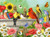 Ravensburger- Bathing Birds Large Format Puzzle 750pc RB19937-2 Jigsaw