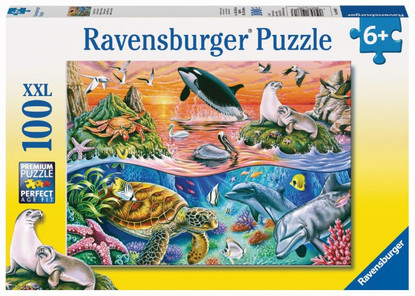 Ravensburger - Beautiful Ocean Puzzle 100pc RB10681-3