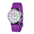 EasyRead Time Teacher Watch - Rainbow - Past/to - Purple Strap