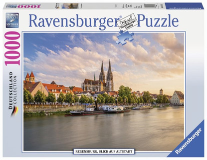 Ravensburger - Old Town Regensburg Puzzle 1000pc RB19781-1