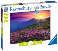 Ravensburger - Early Morning Mountains Puzzle 1000pc Nature Edition No. 8 RB19608-1