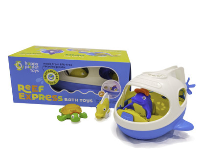 Happy planet toys Reef Express Bath Toy set boxed