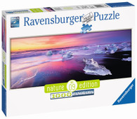 Ravensburger - Jokulsarlon, Iceland Puzzle Panorama 1000pc Nature Edition No. 9 RB15075-5