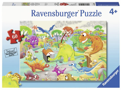 Ravensburger - Time Travelling Dinos 60 piece RB09516-2