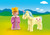 Playmobil - Playmobil 1.2.3 Princess with Unicorn PMB70127